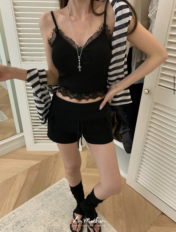 蕾絲細肩性感背心(闆娘清單)